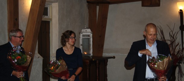Tjisse Stelpstra, Bernadette van den Berg en Alex Langius
