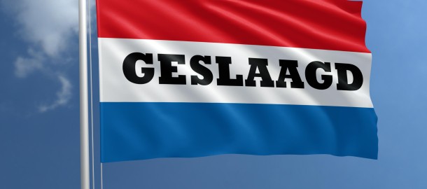 geslaagdvlag