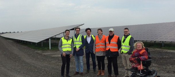 Zonnepark Lange Runde groepsfoto